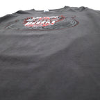 DELTA Long Sleeve T-Shirt, Long Sleeve, 3XL, Gray, Double Sided Print, Racing Car, DUEL IN THE DESERT