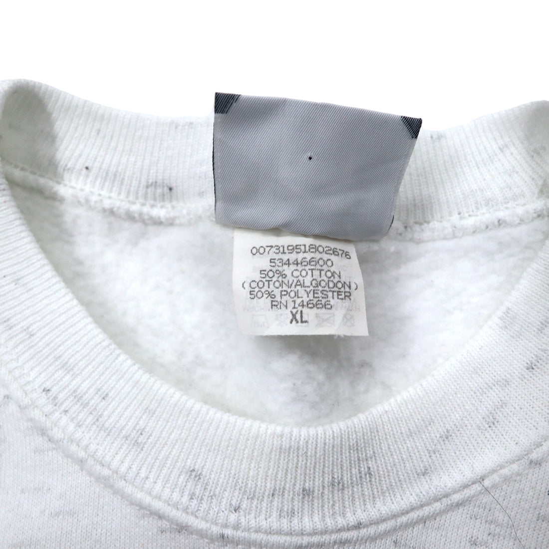 Lee USA Made 90s Printed Sweatshirt XL White Cotton ST. LOUIS Fleece Lined Big Size