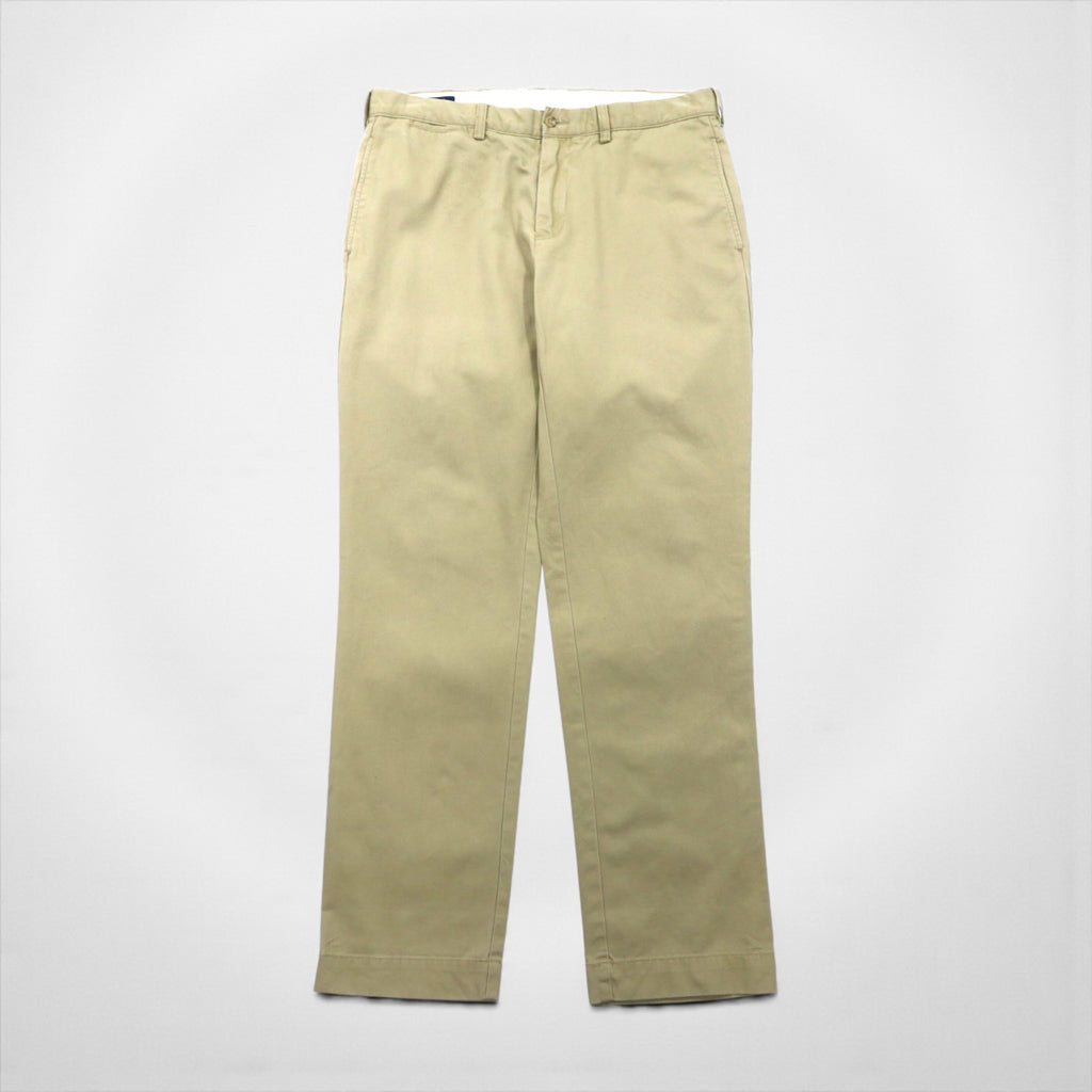 Polo Ralph Lauren Chino Work Pants, Large, Beige, Double Cuff