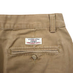 Polo by Ralph Lauren 90s Polo Chino 2-Pleated Shorts, Half Pants, Medium, Beige, Cotton, TYLER SHORT