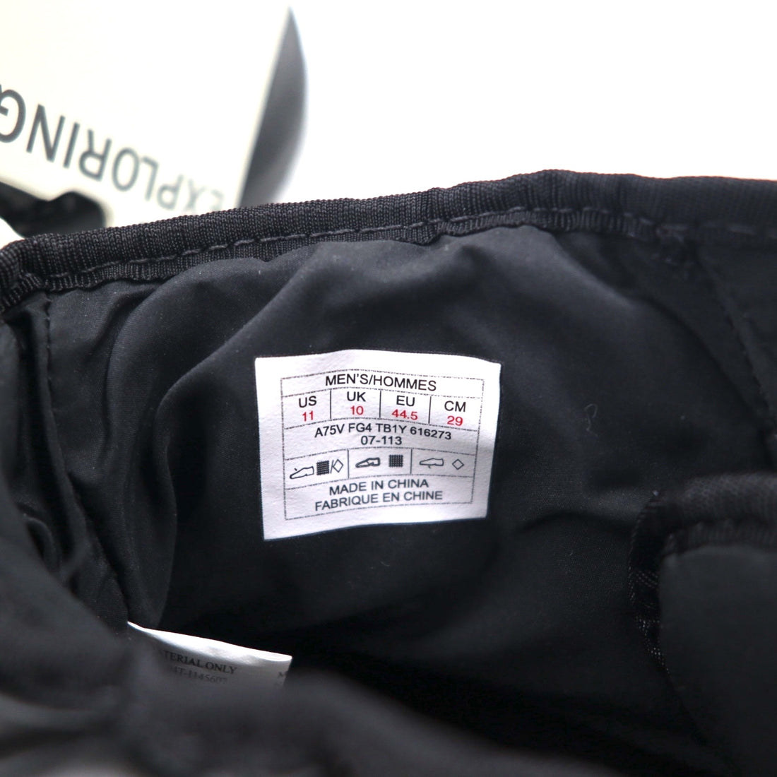 The North Face Nuptse Chukka Boots, NSE Traction Chukka, Size 29cm, Black, Goose Down, TB1Y, Unused
