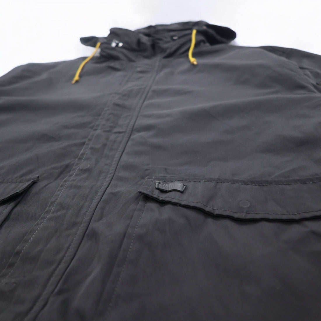 Levi's Retractable Hood Flight Jacket, XL, Black, Polyester