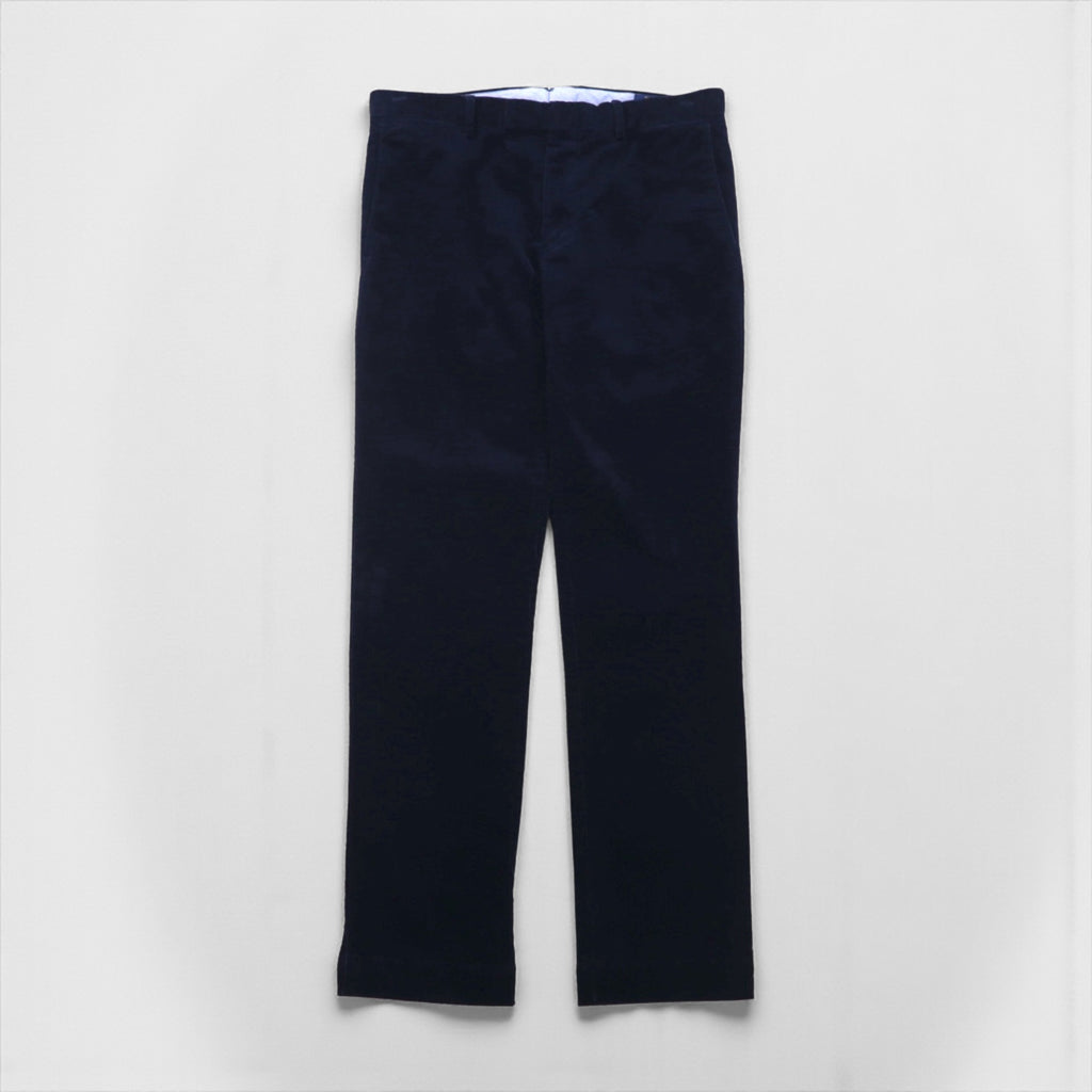 Polo Ralph Lauren Corduroy Chino Pants Slacks M Navy STRETCH SLIM FIT