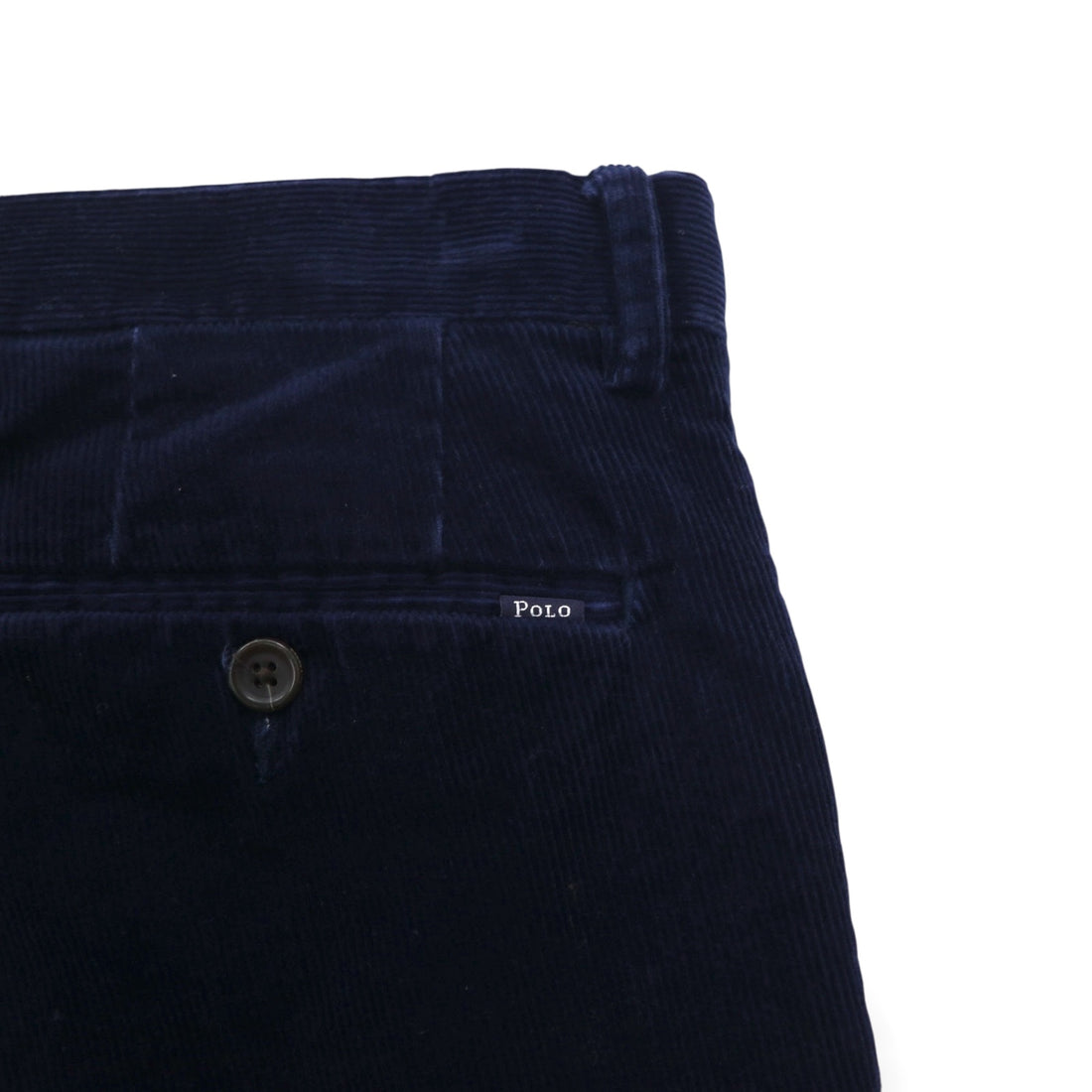 Polo Ralph Lauren Corduroy Chino Pants Slacks M Navy STRETCH SLIM FIT