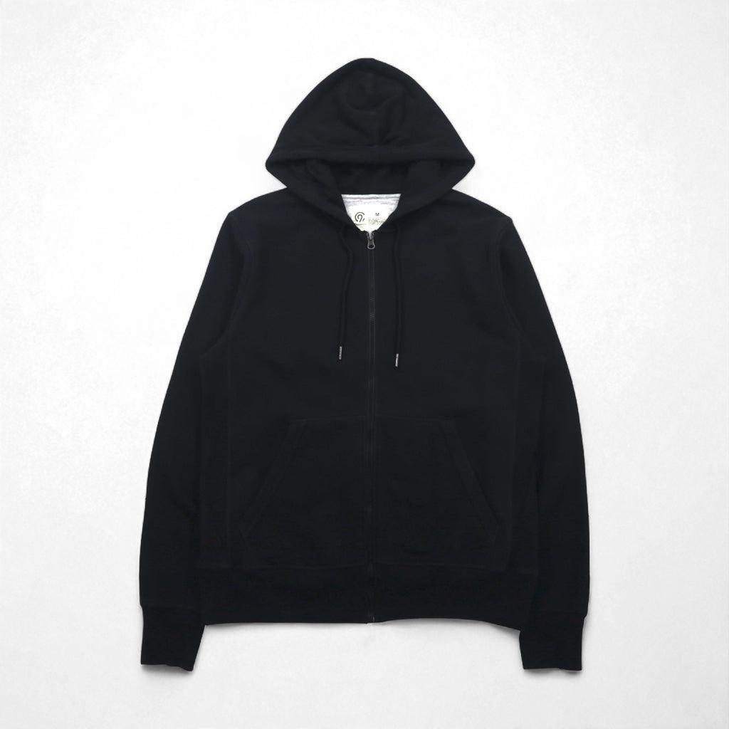 C9 by Champion リバースウィーブ フルジップパーカー L ブラック 無地 コットン 裏起毛