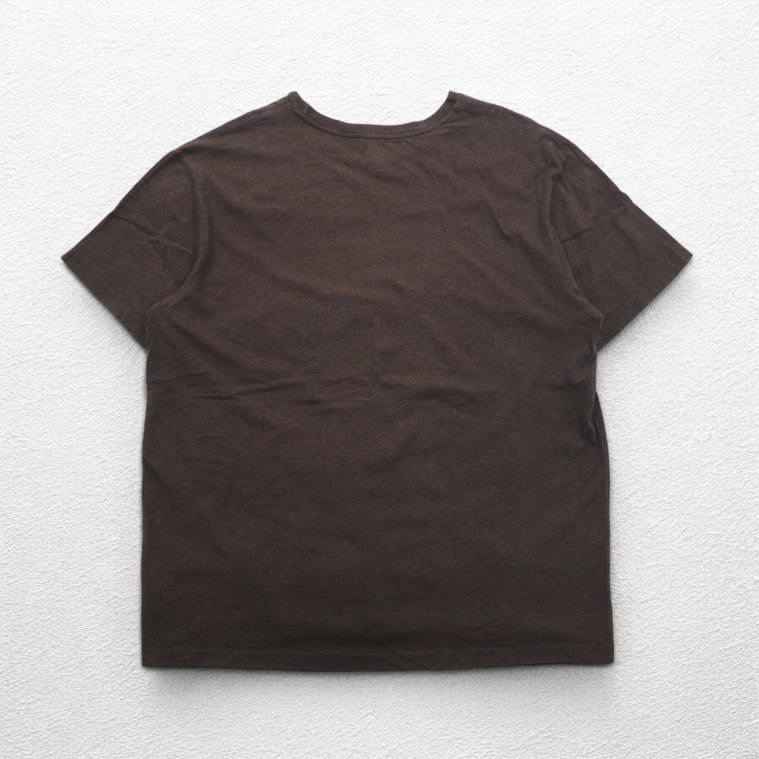 POLO RALPH LAUREN Vintage Logo Print T-Shirt XL Brown Cotton