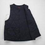 JORDAN BRAND (NIKE) Quilted Vest, Large, Black Padded Zip-Up Air Sport Golf FB3265-010
