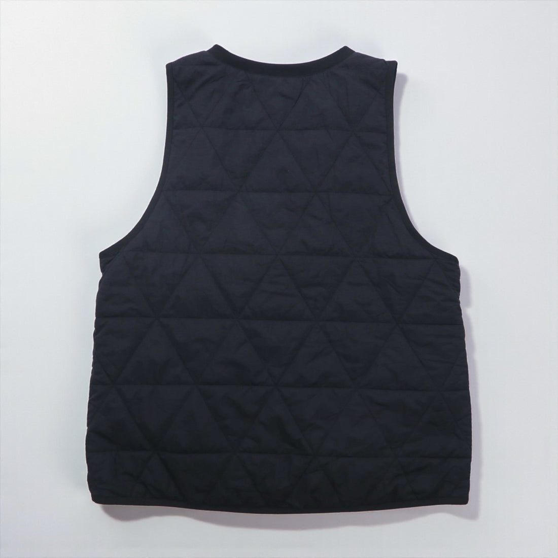 JORDAN BRAND (NIKE) Quilted Vest, Large, Black Padded Zip-Up Air Sport Golf FB3265-010