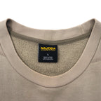 NAUTICA COMPETITION Logo Print Sweatshirt L Beige Cotton
