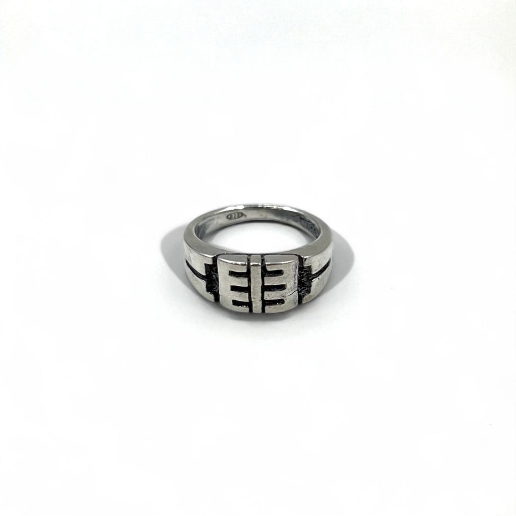 Vintage Silver Ring, Size 10, 925