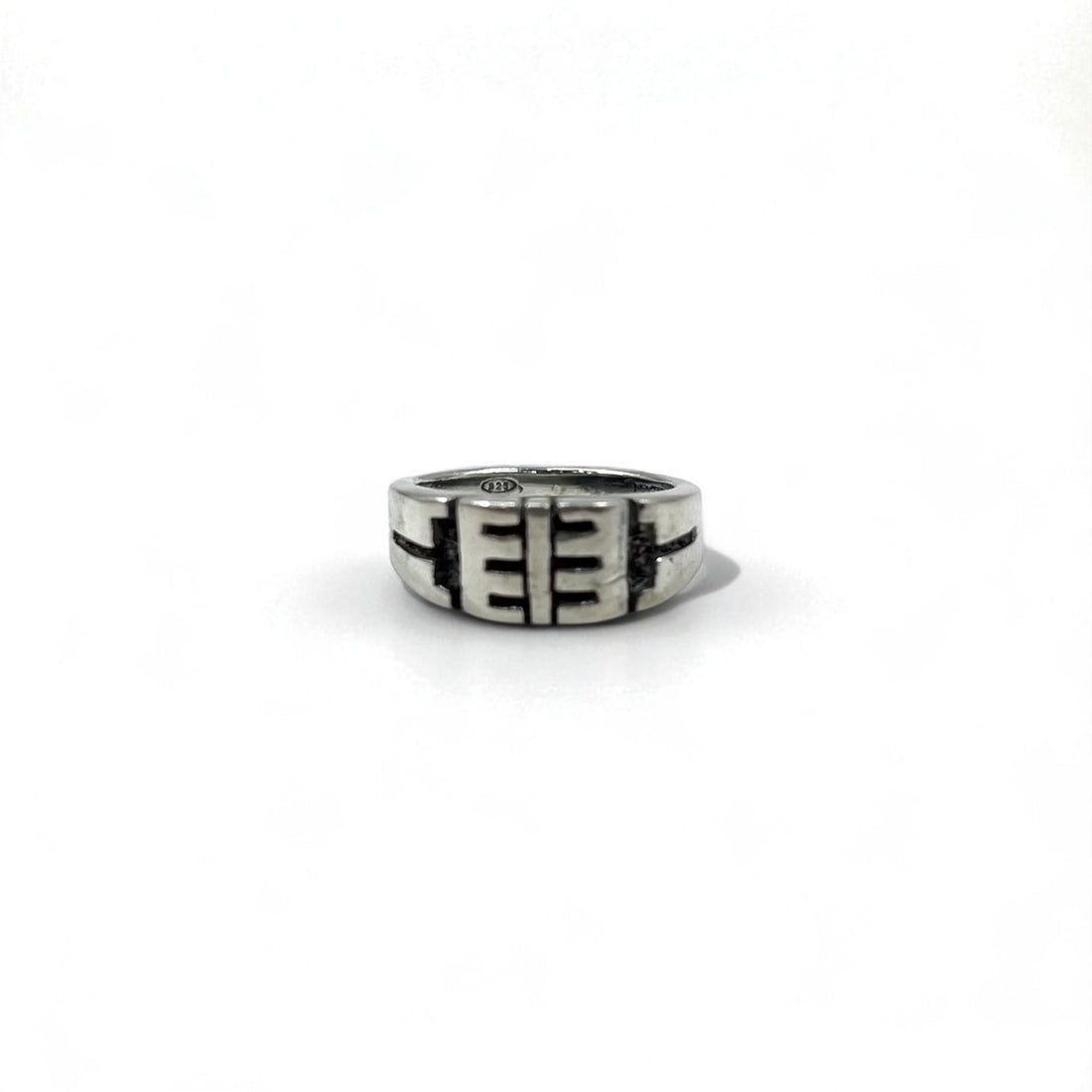Vintage Silver Ring, Size 10, 925