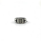 Vintage Silver Ring, Size 10, 925