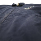 ACME CLOTHING x Warner Bros. 90s Looney Tunes Harrington Swing Top Jacket, Size XL, Navy, with Looney Tunes Character Embroidery
