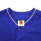 US AIR FORCE US Military Baseball Shirt 2XL Blue Polyester E9 DESIGN