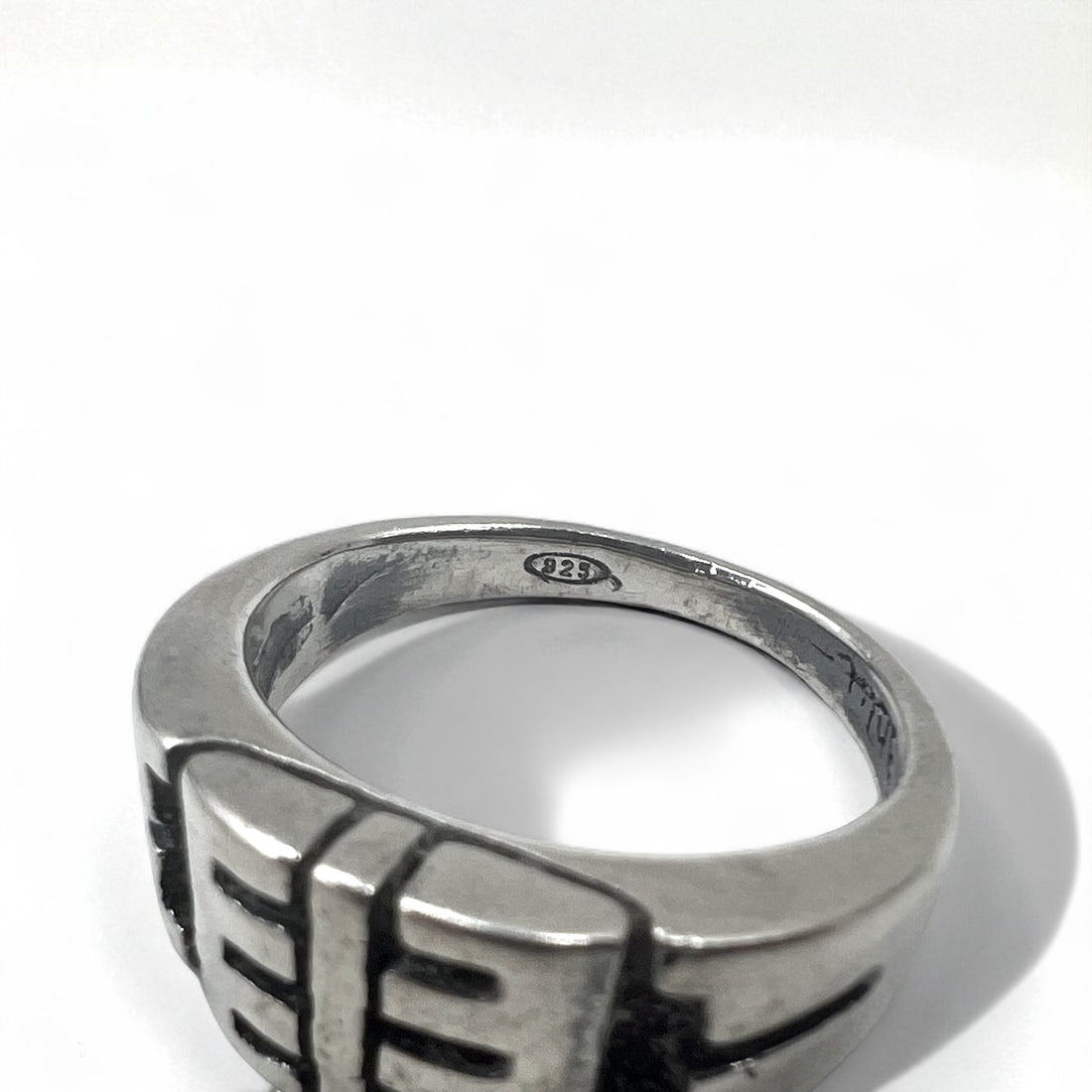 Vintage Silver Ring, Size 10, 925