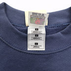 Made in the USA 90s FRUIT OF THE LOOM Body Sweatshirt L Navy Fleece Lined GRAND CANYON Embroidery Fred Harvey