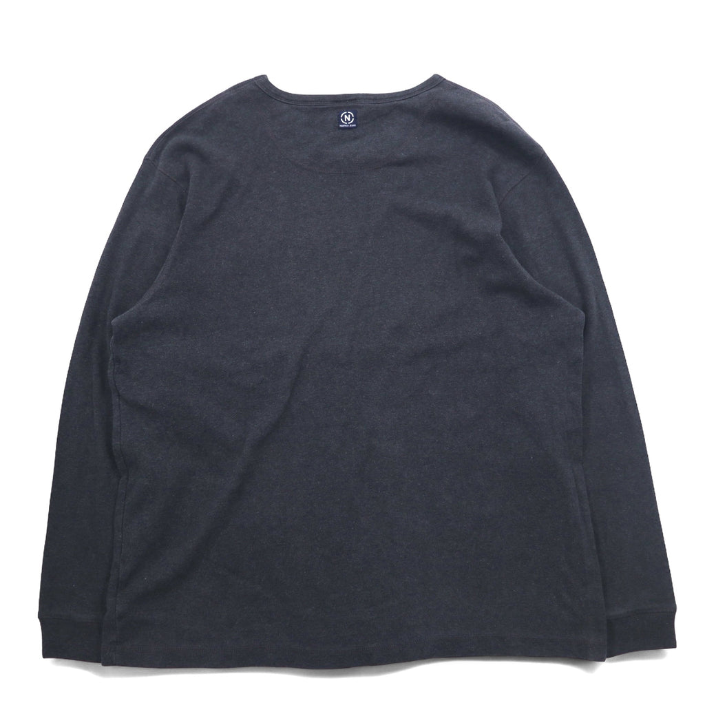 NAUTICA Made in Canada 90s Long Sleeve T-Shirt Long TL Grey JEANS COMPANY