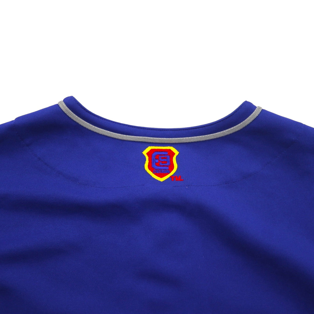 US AIR FORCE US Military Baseball Shirt 2XL Blue Polyester E9 DESIGN