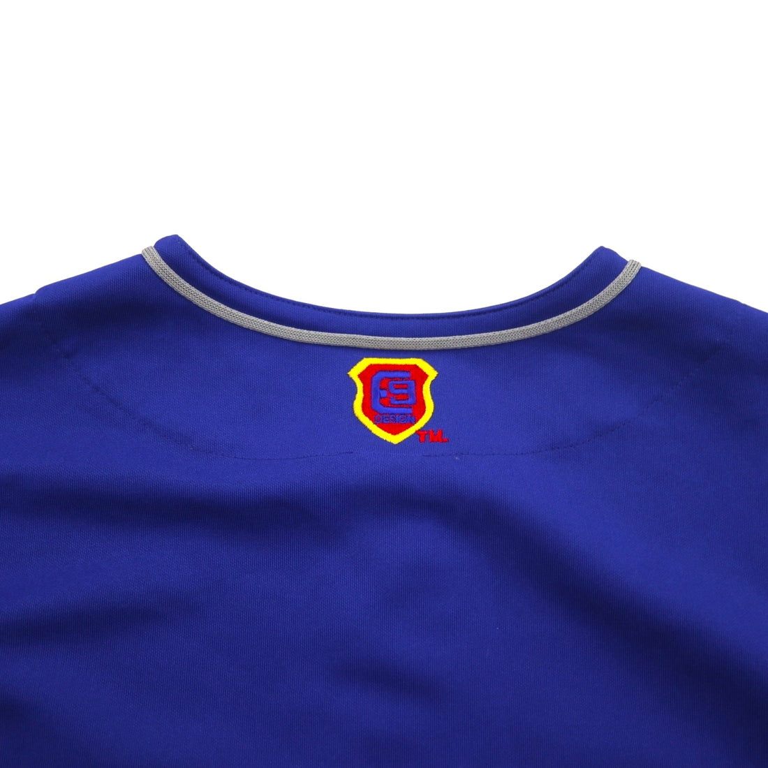 US AIR FORCE US Military Baseball Shirt 2XL Blue Polyester E9 DESIGN