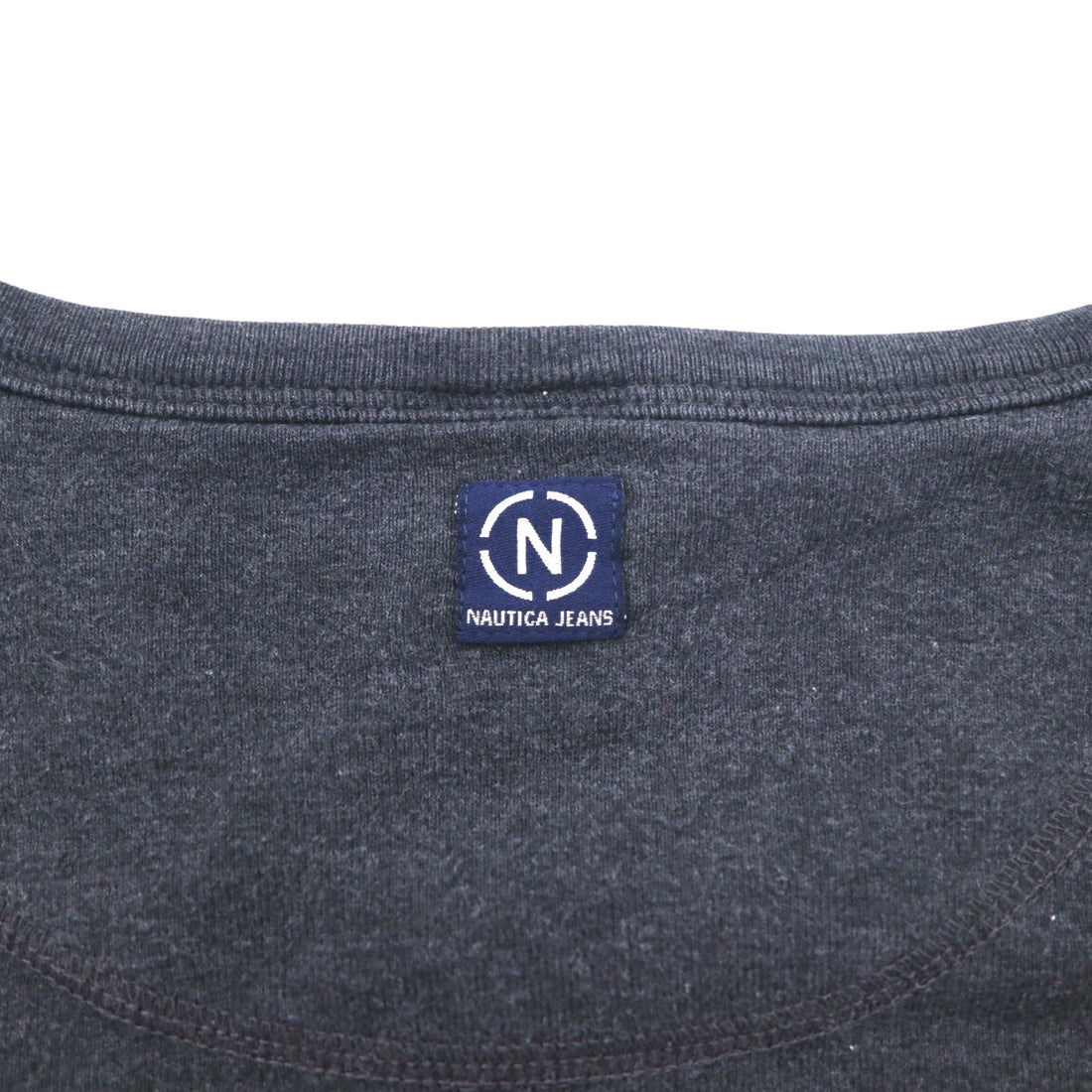 NAUTICA Made in Canada 90s Long Sleeve T-Shirt Long TL Grey JEANS COMPANY
