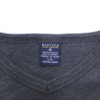 NAUTICA Made in Canada 90s Long Sleeve T-Shirt Long TL Grey JEANS COMPANY