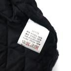 HARLEY DAVIDSON 00s Racing Jacket Nylon Padded Coach Jacket, Size L, Black Embroidery, Side Stripes