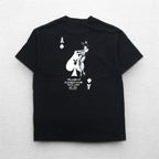 PLAYBOY Japanese Katakana TOKYO JAPAN Anime T-shirt L Black Cotton Back Print