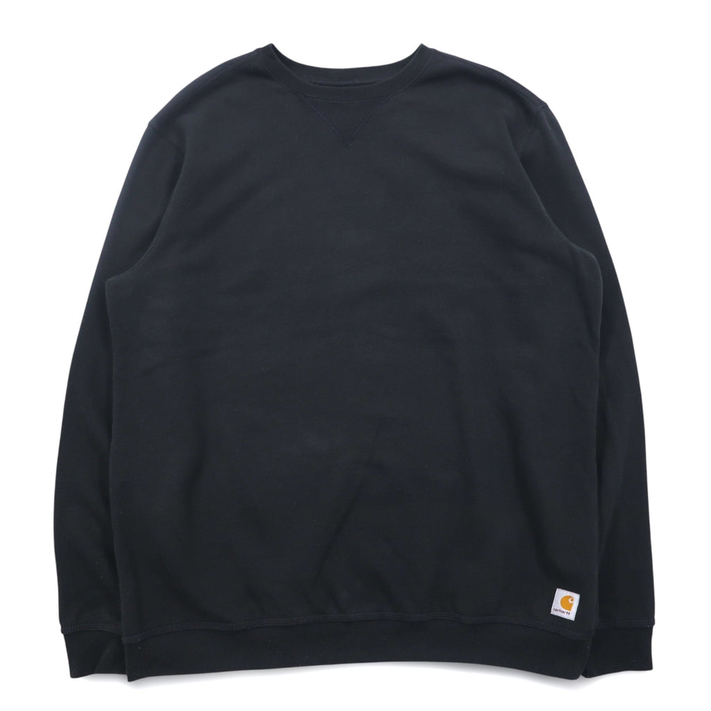 Carhartt Crewneck Sweatshirt XL Black MIDWEIGHT CREWNECK SWEATSHIRT K124 Made in Mexico