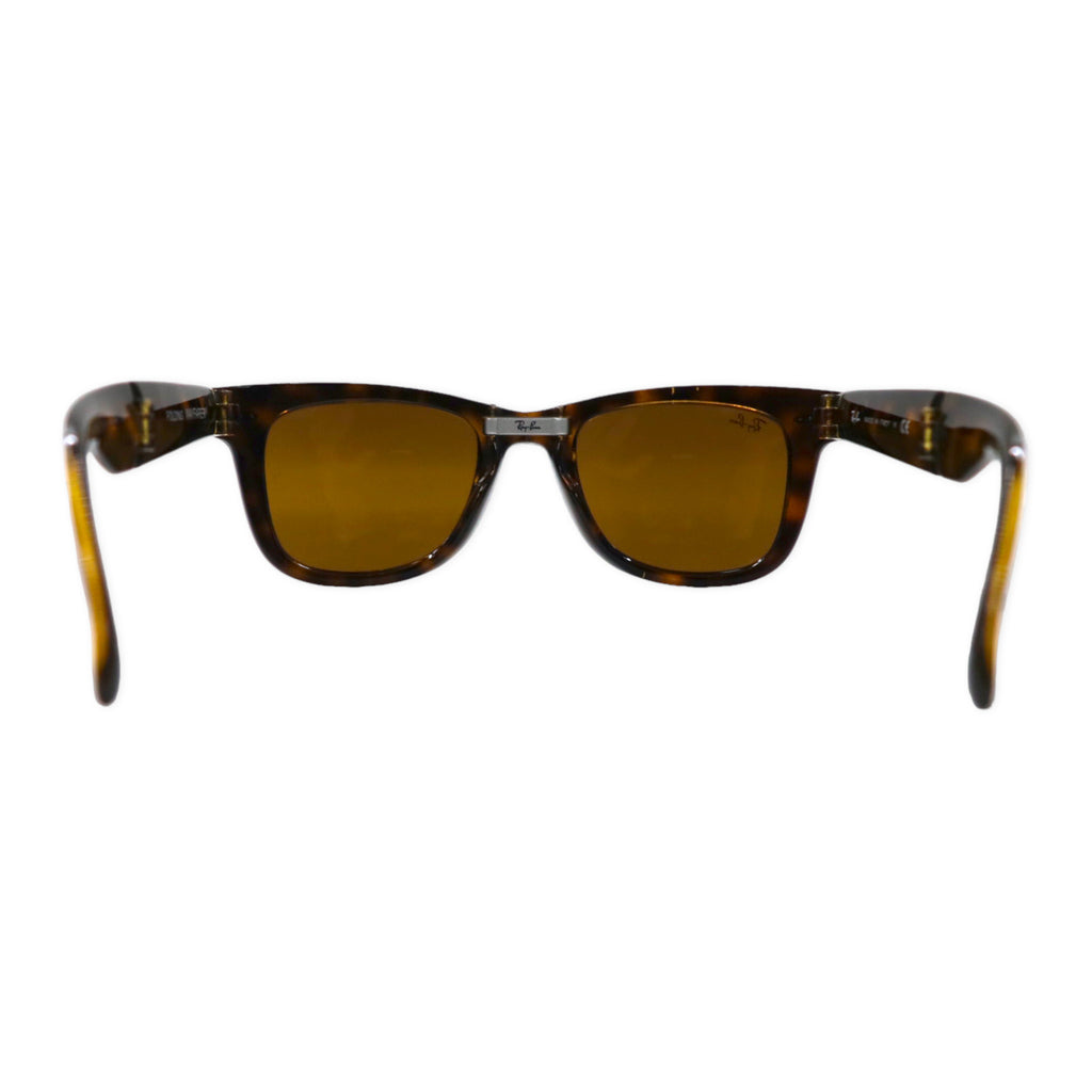 Ray-Ban Wayfarer Folding Sunglasses Brown Tokko RB4105 710 50⬜︎22 3N Wayfarer Folding Classic Made in Italy