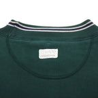 GEAR FOR SPORT 90s Big Cotton Rib-Line College Print Sweatshirt, Size L, Green, 3-Layer Print, Indiana University Arch Logo