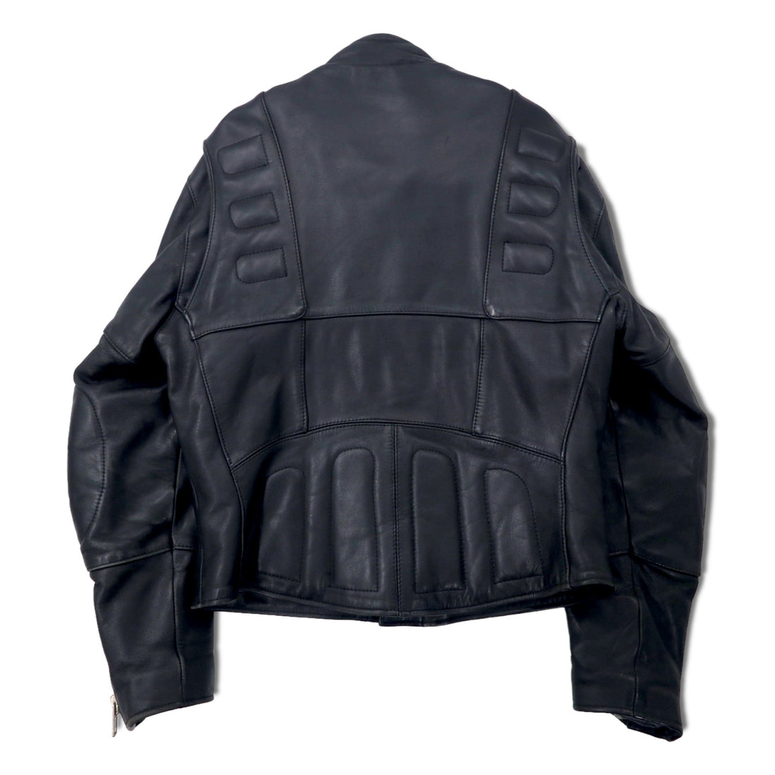 HARLEY DAVIDSON ダブル ライダースジャケット レザージャケット 38 ブラック 牛革