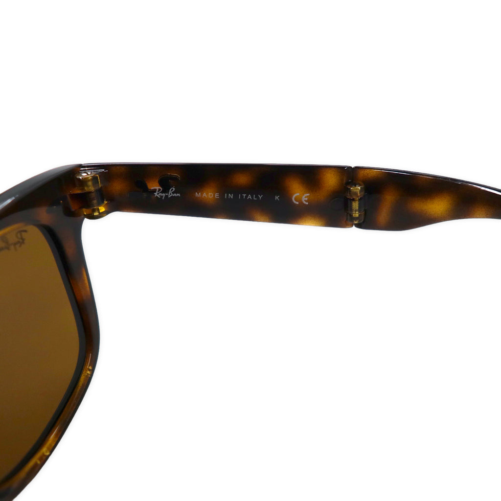 Ray-Ban Wayfarer Folding Sunglasses Brown Tokko RB4105 710 50⬜︎22 3N Wayfarer Folding Classic Made in Italy