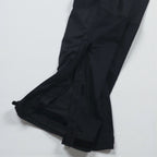 Cabela's Waterproof GORE-TEX Outdoor Double Knee Rain Pants, Size L, Black, with Zippered Hem and Slits