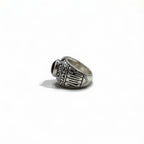 A&amp;G College Ring, Size 16, Silver 925, Tiger's Eye