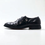 Johnston &amp; Murphy USA Heritage Cap Toe Straight Tip Dress Shoes, Size 27.5cm, Black Leather, 13436 15-1161 603N