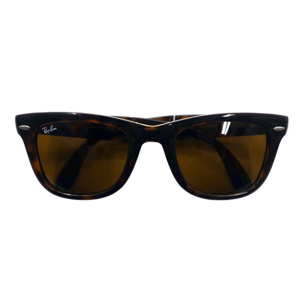 Ray-Ban Wayfarer Folding Sunglasses Brown Tokko RB4105 710 50⬜︎22 3N Wayfarer Folding Classic Made in Italy