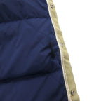 Woolrich 80s 65/35 Cross Volume Down Jacket, XL, Beige, White Tag, Removable Hood, Drawcord