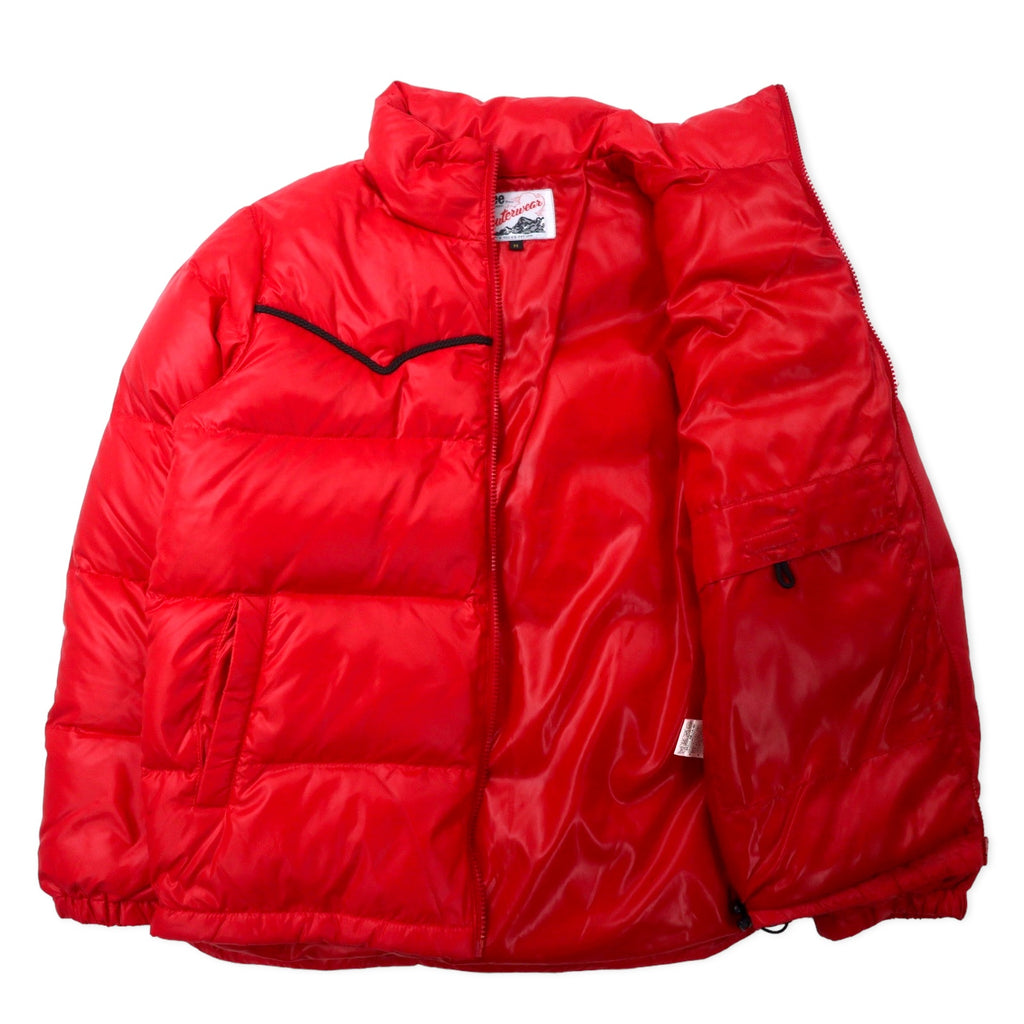 Lee Outerwear Down Jacket M Red Nylon 19410-209 Unused