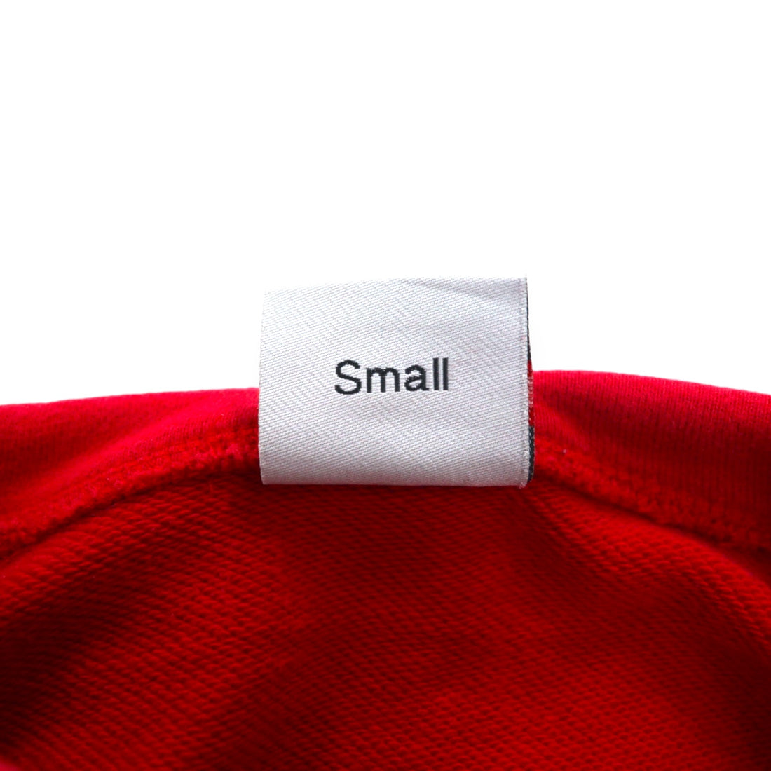 X-LARGE Oversized Double Zip Hoodie S Red Cotton Star Pattern 3D Logo Print