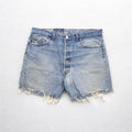 Levi's 90年代 USA製 501XX カットオフ デニム ショートパンツ XL インディゴ ブルー ボタン裏520 501-0000