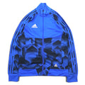 adidas Track Jacket Jersey M Blue CLIMALITE 3-Stripes RENGI B46918