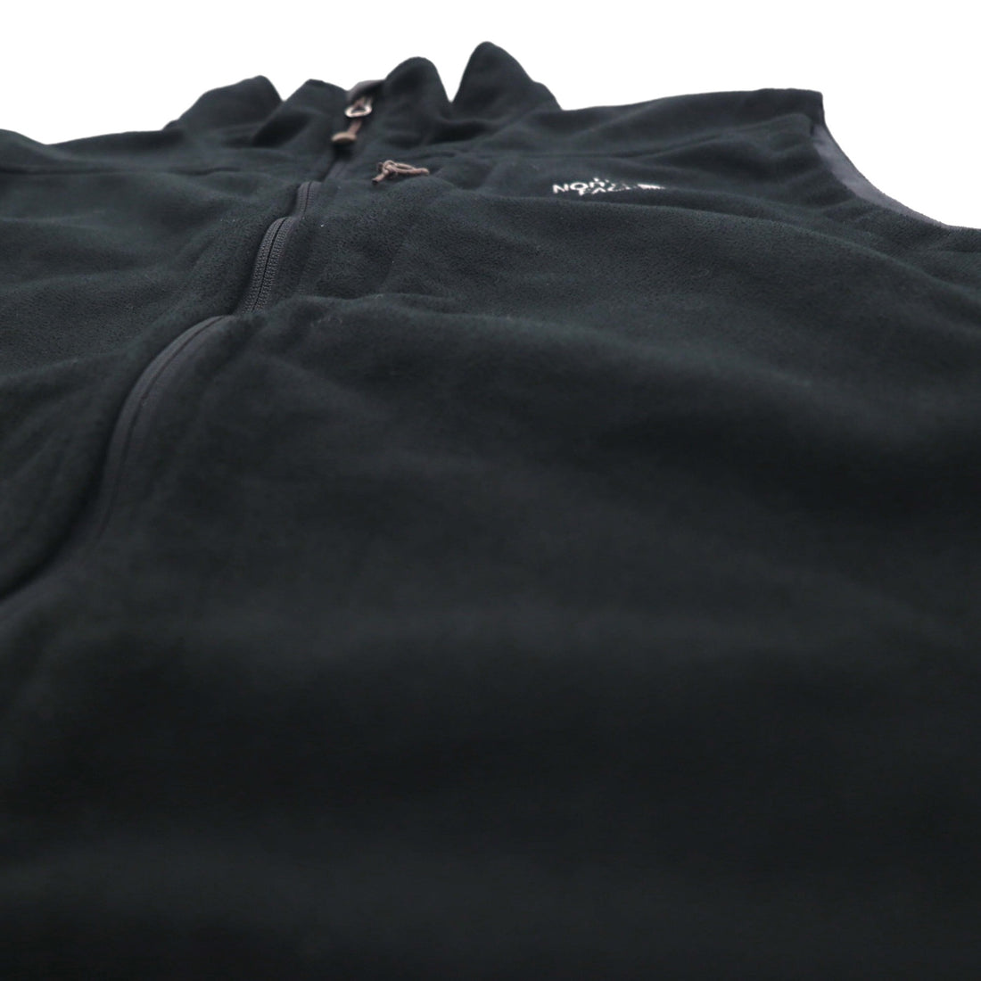 THE NORTH FACE フルジップ フリース ベスト L ブラック WINDWALL ポリエステル