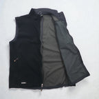 THE NORTH FACE フルジップ フリース ベスト L ブラック WINDWALL ポリエステル