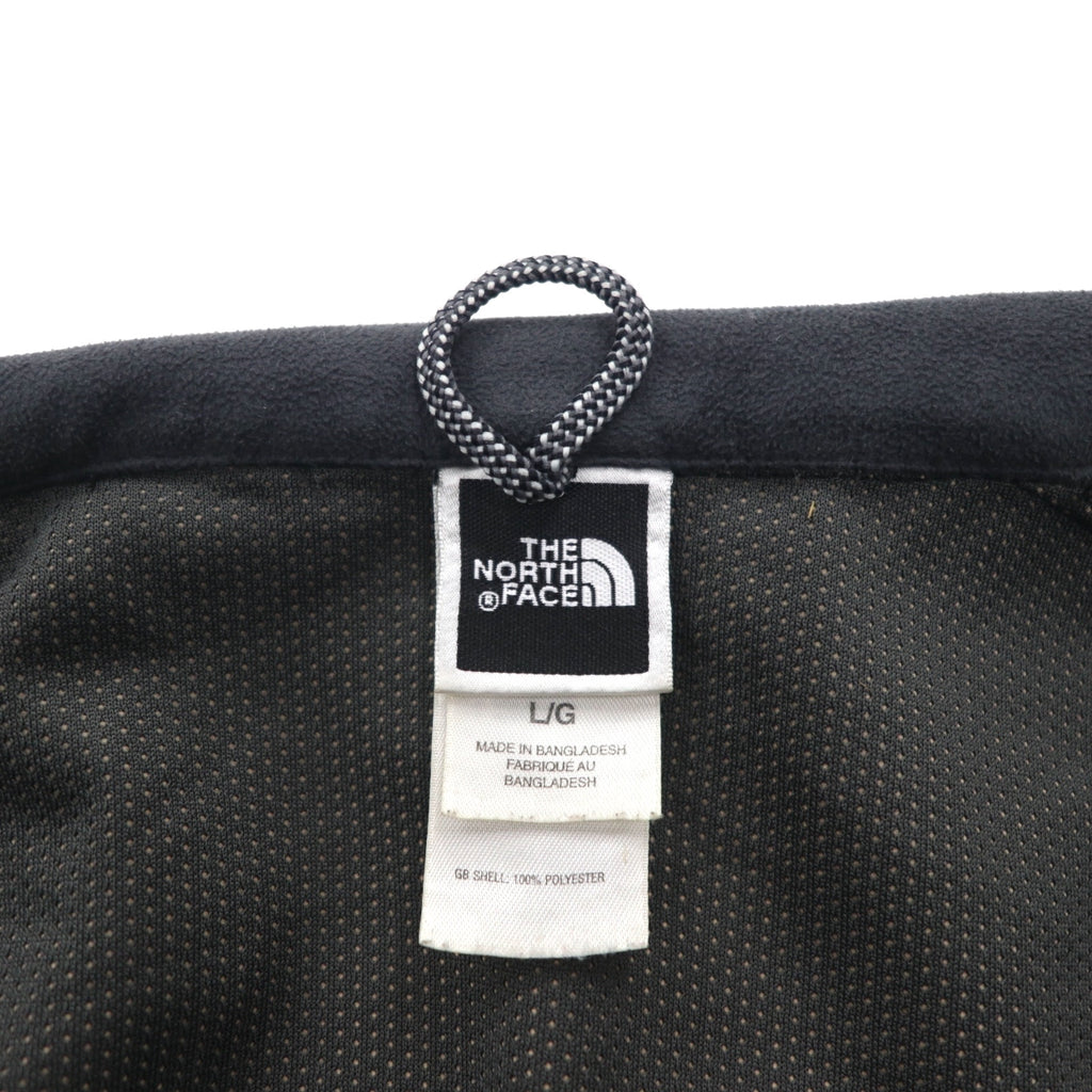 THE NORTH FACE フルジップ フリース ベスト L ブラック WINDWALL ポリエステル