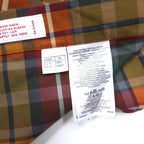 Brooks Brothers Button Down Shirt XL Red Yellow Green Check Multicolor