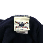 90年代 OARSMAN カレッジプリント プルオーバーパーカー XL ネイビー 裏起毛 TVCC アーチロゴ メキシコ製