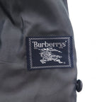 Burberrys オールド ダブル テーラードジャケット XL グレー ウール ストライプ 日本製