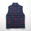 Patagonia Down Sweater Vest, Small, Navy, Goose Down, 84622, Full Zip, High Neck