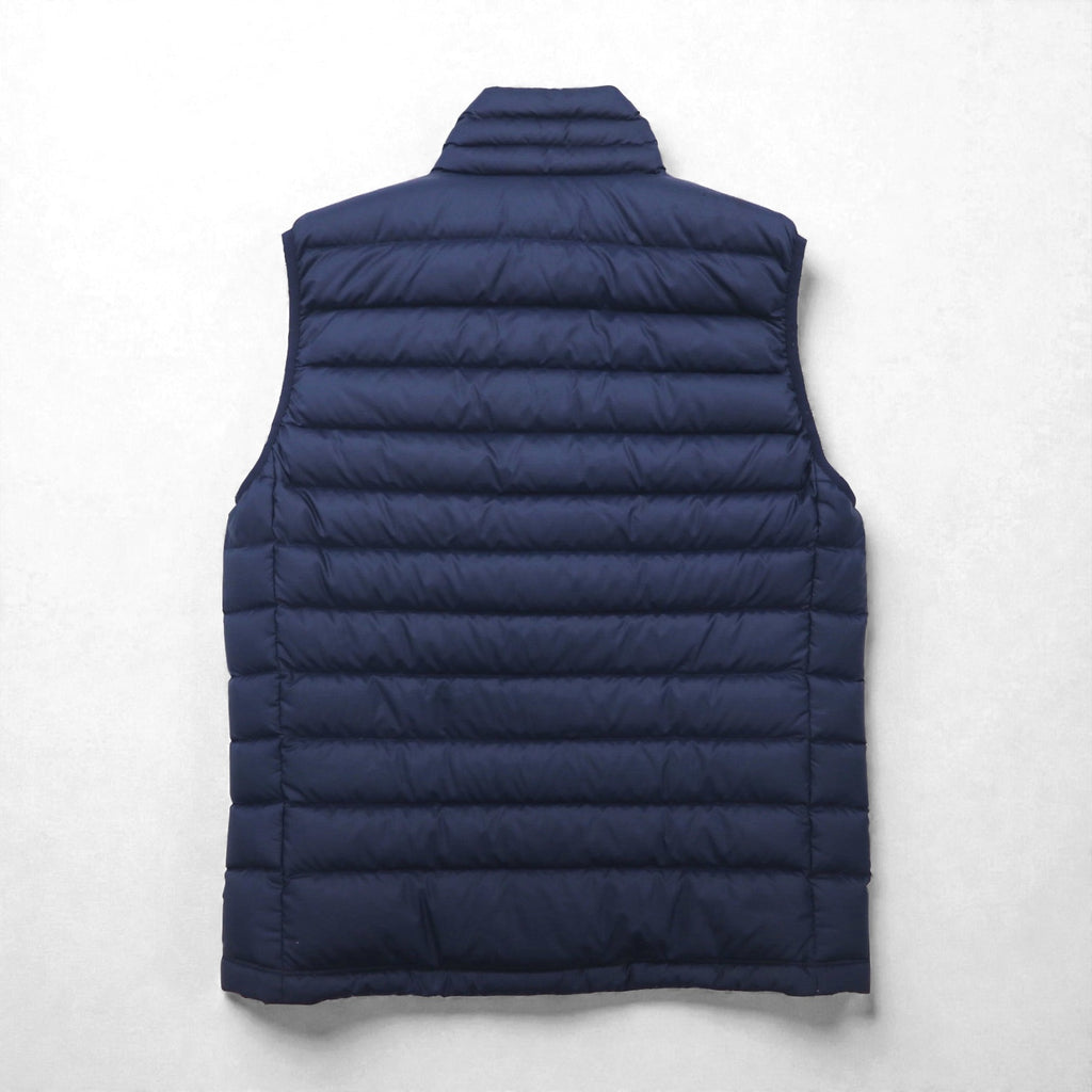 Patagonia Down Sweater Vest, Small, Navy, Goose Down, 84622, Full Zip, High Neck