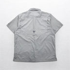 Columbia PFG オムニシェード OMNI-SHADE スラックタイドキャンプシャツ フィッシングシャツ XL グレー ポリエステル FM7042